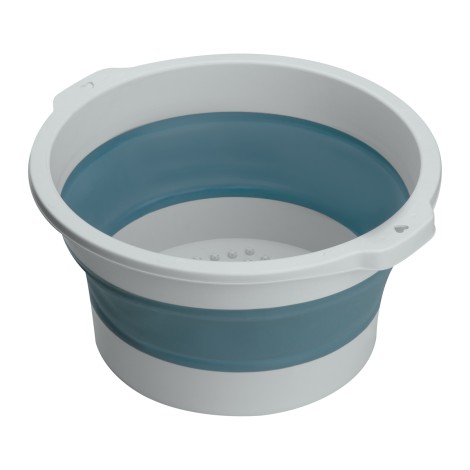 CUVE DE PÉDICURE PLIABLE BLEUE