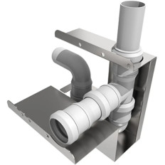 Mounting kit for furnaces Tecnoeka MILLENNIEL TOUCH SCREEN / BLACK MASK / SMART