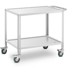 Catering servitör för att betjäna 2 hyllor 80 x 57 cm till 100 kg