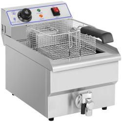 Alimento fritadeira elétrica ajustável - 10 l 3200 W