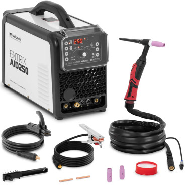 Kobber stål aluminium sveiser TIG AC / DC MMA 2T 4T 250 A
