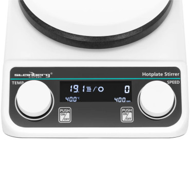 Magnetische laboratoriumroerder met 2 l 1500 tpm