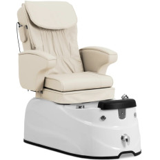 Pedikyr säte för pedikyr med en massagefunktion. Blås - krämig