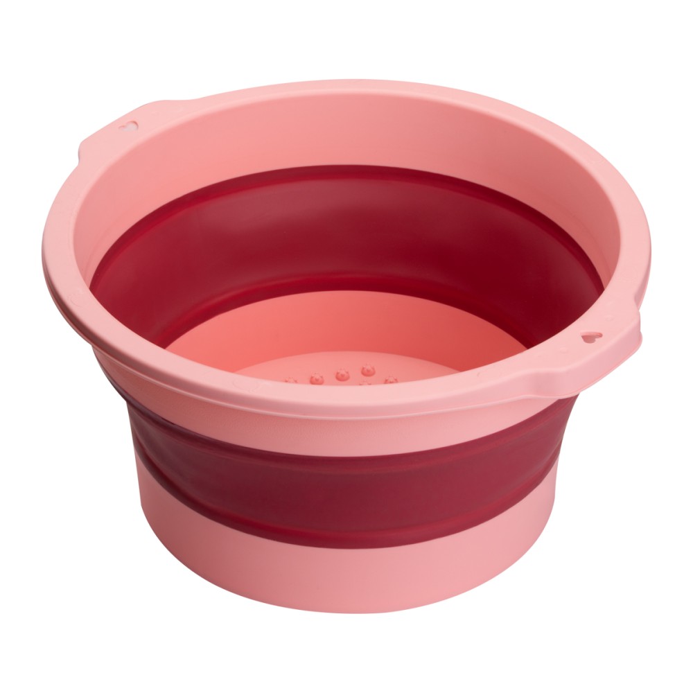 ACTIVESHOP Összecsukható Rózsaszín Pedikűr Tál