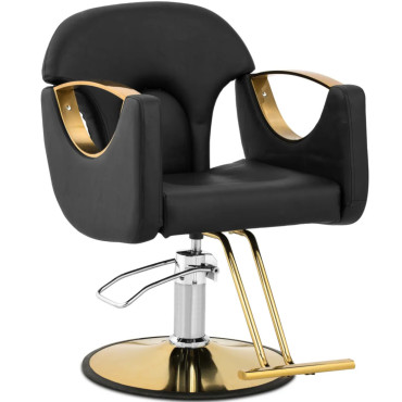 Barbersski frizieris ar Barton's Footstool - Black