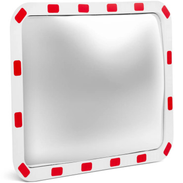 Zrcalna cestna ulica Pravokotna 130 stopinj 60 x 80 x 8 cm