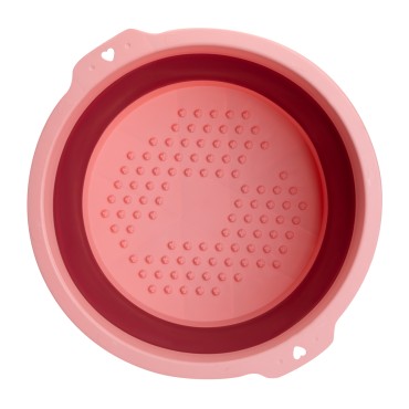 ACTIVESHOP Klappbare Pediküre-Schale Pink — Draufsicht