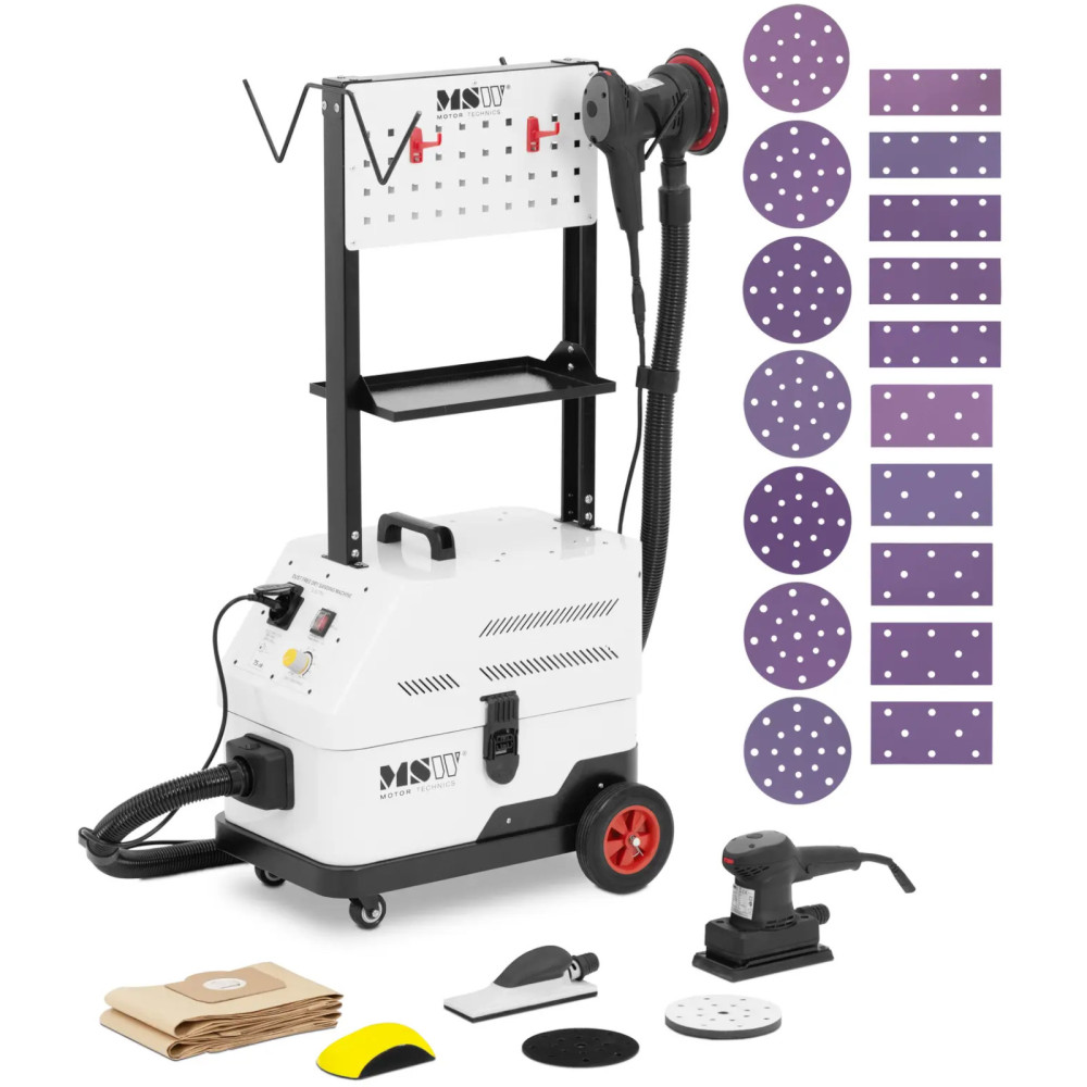 Mlinček za telo z mobilnim sesalcem 2600 PA 1600 W