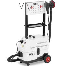 Kroppsgrinder med en mobil støvsuger 2600 PA 1600 W