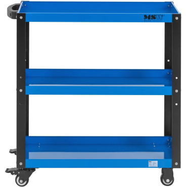 Εργαστήριο εργαλείων σε τροχούς 3 ράφια 70 x 38 cm χάλυβα μέχρι 500 kg