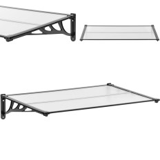 Jednostavan krovni krov preko vrata 152 x 90 x 28 cm