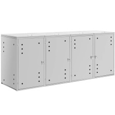 Kryt odpadu může kabinový kryt s 4 x 240 l větrání