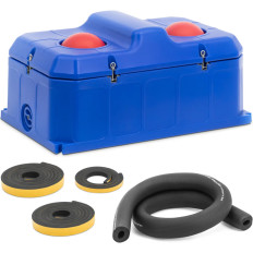 Biscuette LOIN isolé gel résistant au gel pour chevaux vaches d'animaux à -30 ° C 85 L