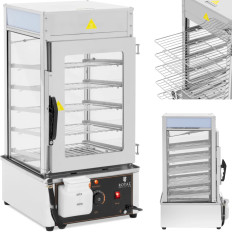 Ατμό ατμού για ζυμαρικά 5 σχάρες 30-110c 37 L 1250 W