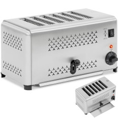 Toaster Sandwich-Toaster für Brot für 6 Himmel 2500 W