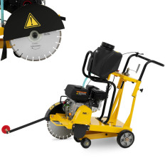 The cutter saw for combustion concrete with a shade Wed. 350 mm 6.5 km