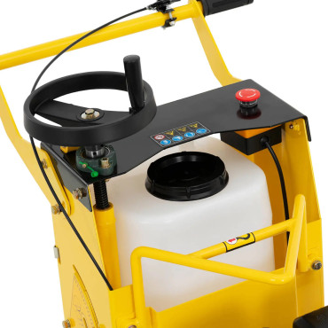 A vágófűrész az égésű betonhoz, árnyékkal. 500 mm 13 km