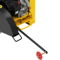 The cutter saw for combustion concrete with a shade Wed. 450 mm 13 km