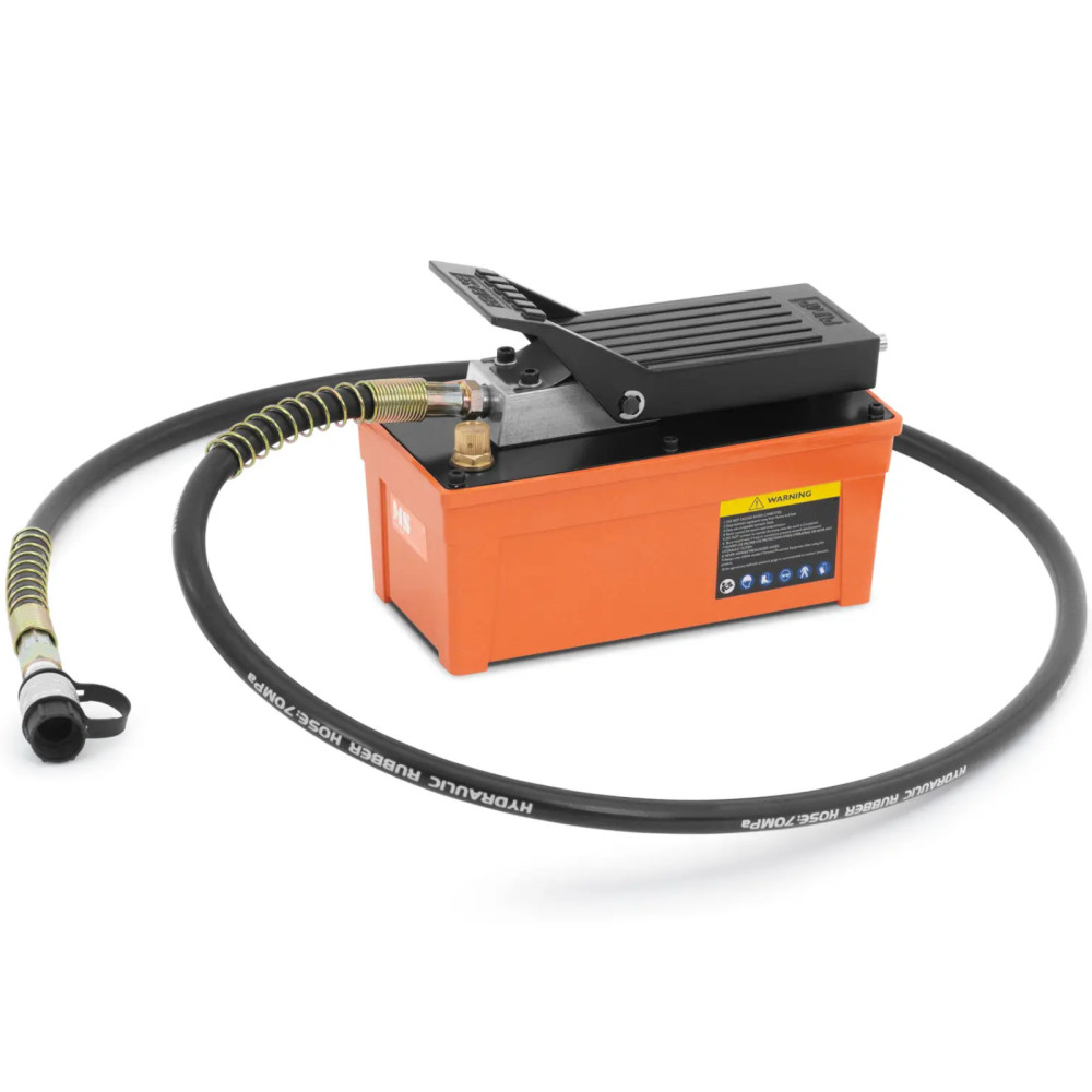 Pneumatické hydraulické čerpadlo s nohou pedál 700 bar 255 l / min