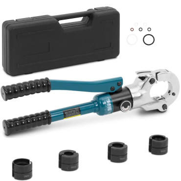 Máquina de crimpagem para tubo hidráulico com matrizes 16/20/26/32 mm 6t