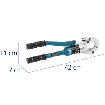 Stroj za stiskanje hidravlične cevi z matrikami TH 16/20/26/32 mm 6t