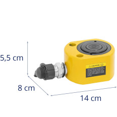 Hydraulinen sylinteri Hydraulinen toiminta 30 mm 20 T