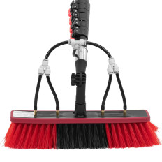Teleskoop-harja veeühendusega puhastuspaneeli Windowsi laius 35cm 175-720 cm