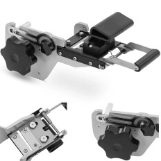 Guillotinschneider an der Kante mit PVC-Melaminfurnier 3mm / 55 mm