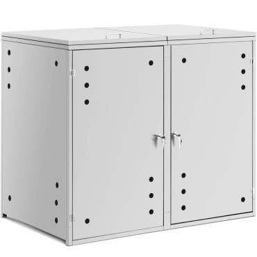 Couverture des poubelles...