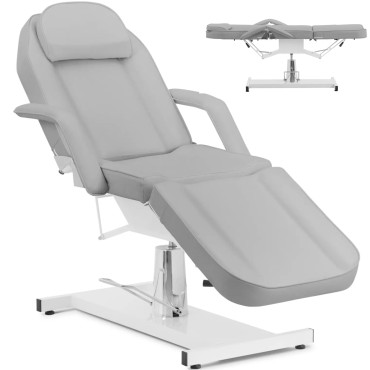 Kosmētiskā atzveltnes krēsls Tattoo Masāža SPA Capua - Grey