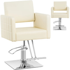 Barber's hairdresser. Cosmetic with a footstool Physa Ribbleton - creamy