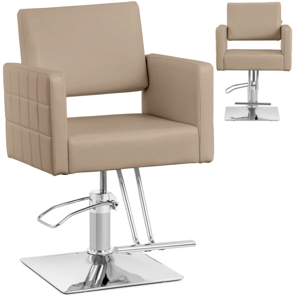 Barbers frisör. Kosmetisk med en fotpall Physa Ribbleton - Beige