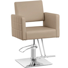 Barber's frisør. Kosmetisk med en fodskammel Physa Ribbleton - beige