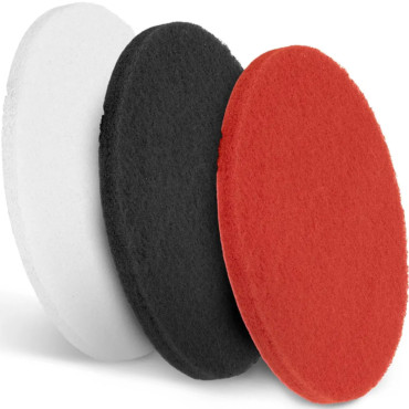 Taxa para esfoliações. 17 polegadas preto vermelho preto - conjunto de 3 pcs.