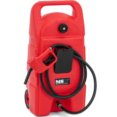 Canisterio portatile del serbatoio del carburante con ruote di versamento 7.5 l / min 53 l