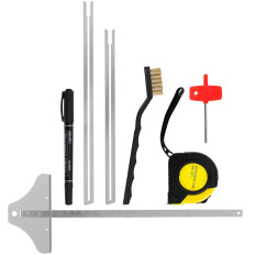 Thermal knife for cutting styrofoam with a 200 mm 500 C 250 w guide