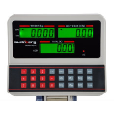 Negozi di piattaforma SBS-PW-100 LCD fino a 100 kg
