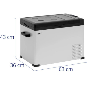 Congelador de refrigerador Turista 12/24 V 100-240 V -20-20 C 40 L