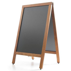 Reklambräda. Fristående meny för en restaurang 500x850mm - Hendi 664001