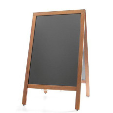 Bordo pubblicitario. Menu freestanding per ristorante 700x1200mm - Hendi 664018