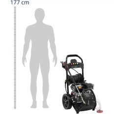 Spiediena mazgāšanas mazgātāja 200 Bar 9 L / Min 4500 W