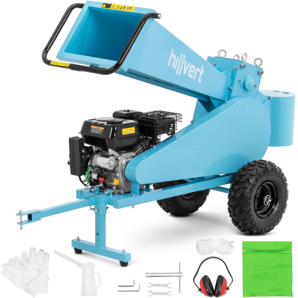 Crusher Rubboat za veje grmičevja. 7 cm 7 km