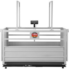 LCD calibrado de peso de inventario 1500 kg / 500 g