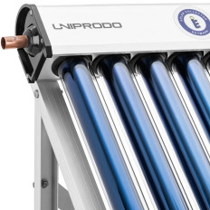 Sunner Collector Pipe op het frame 200-240 L 24 Pijpen 6 bar