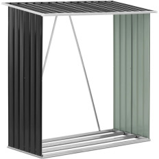 Rack for firewood. Roofed 165 x 82 x 160 cm