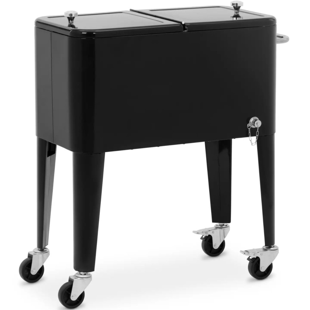 Chariot frigorifique réfrigéré Barre de jardin sur des boissons sur glace avec ouverture 57 l