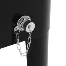 Barra de jardim de geladeira de trole refrigerada em bebidas de gelo com abertura 57 l