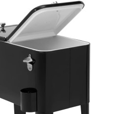 Barretta frigo frigo frigo bar su bevande del ghiaccio con apertura 57 l