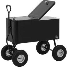 Refrigerated trolley Fridge Garden bar on ice drinks with opener 76 L