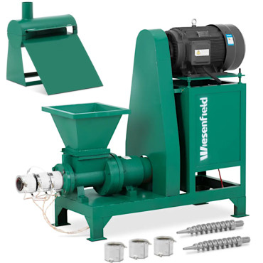 Briquetter machine for the...